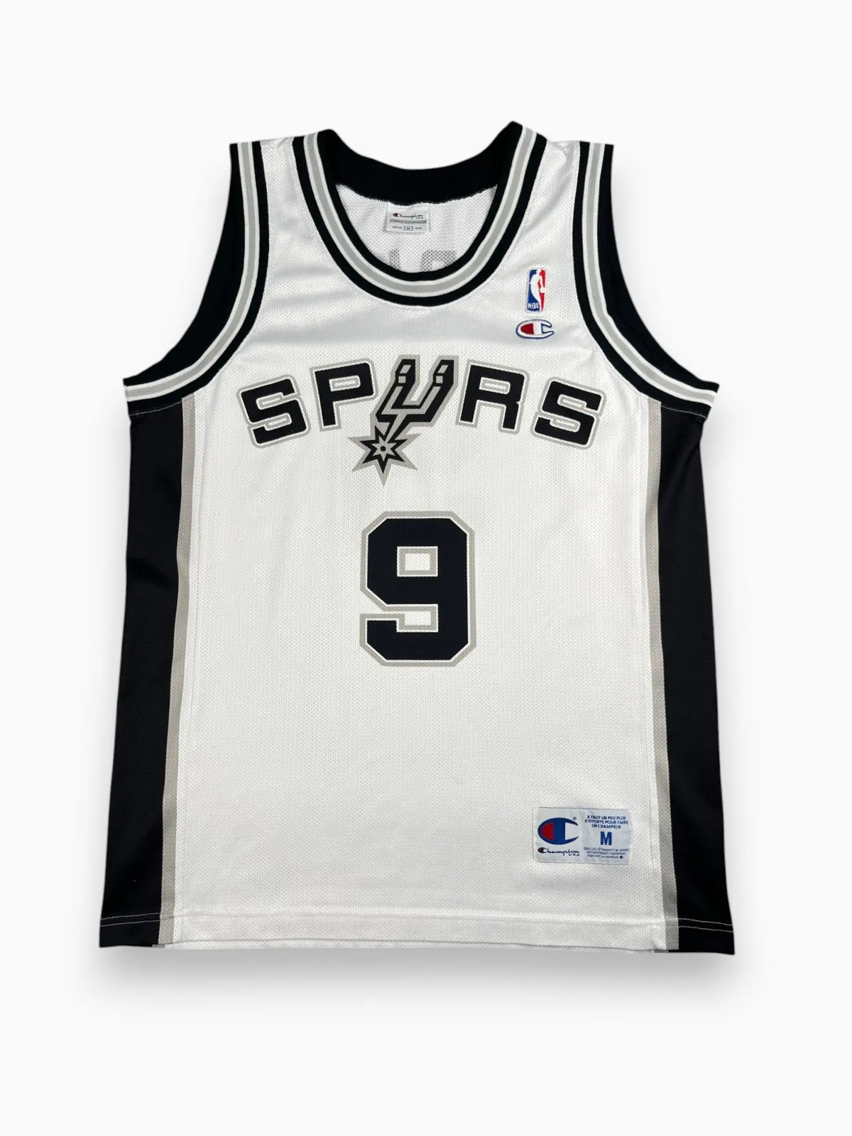 Tony Parker #9 - San Antonio Spurs Home 2002-2010 - Champion (M) - Maillot NBA