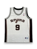 Tony Parker #9 - San Antonio Spurs Home 2002-2010 - Champion (XXL) - Maillot NBA
