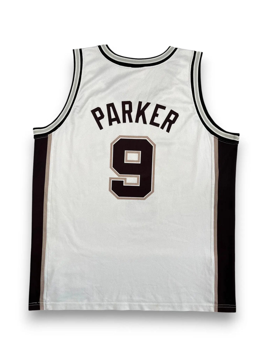 Tony Parker #9 - San Antonio Spurs Home 2002-2010 - Champion (XXL) - Maillot NBA