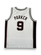 Tony Parker #9 - San Antonio Spurs Home 2002-2010 - Champion (XXL) - Maillot NBA