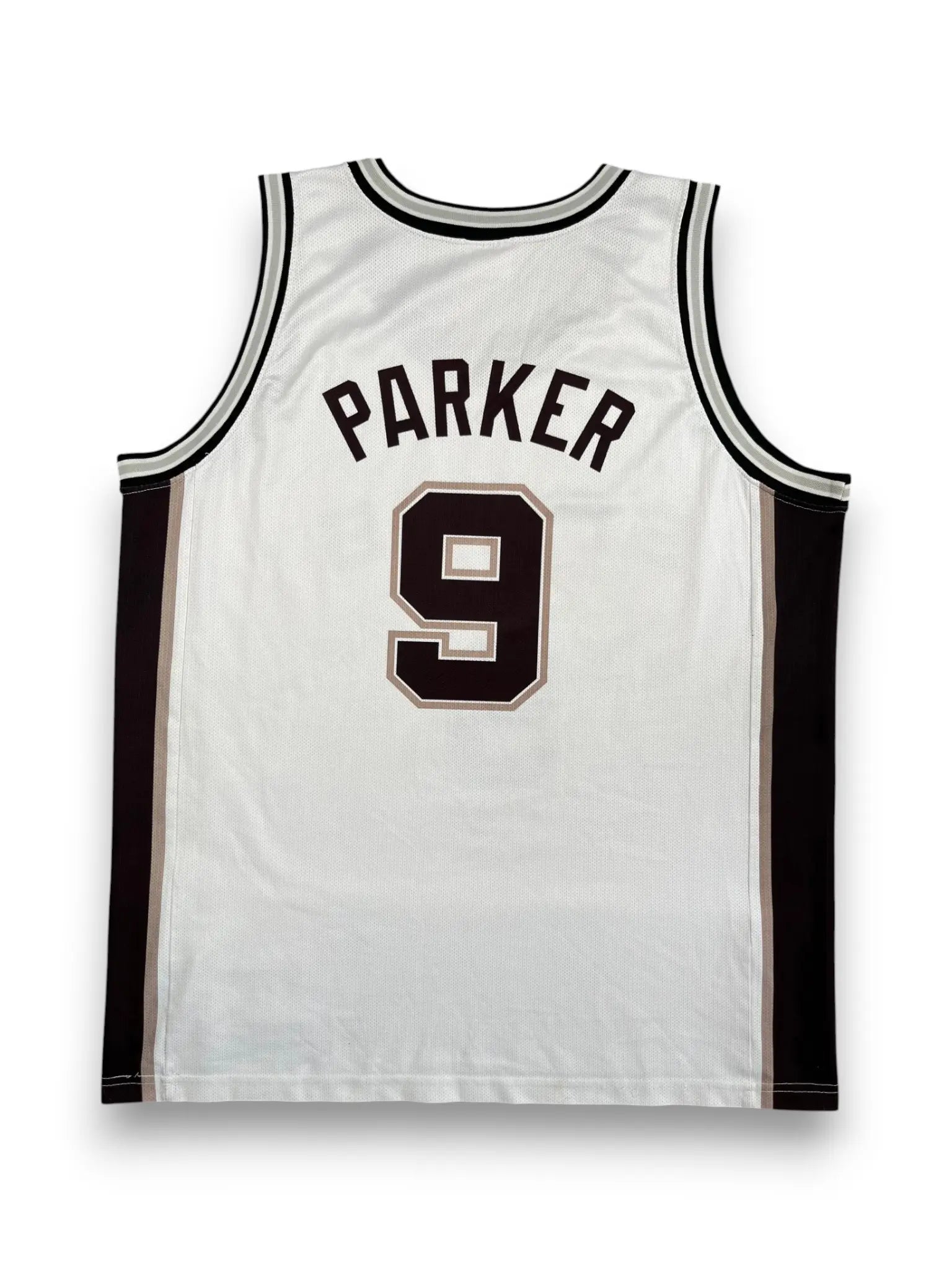 Tony Parker #9 - San Antonio Spurs Home 2002-2010 - Champion (XXL) - Maillot NBA