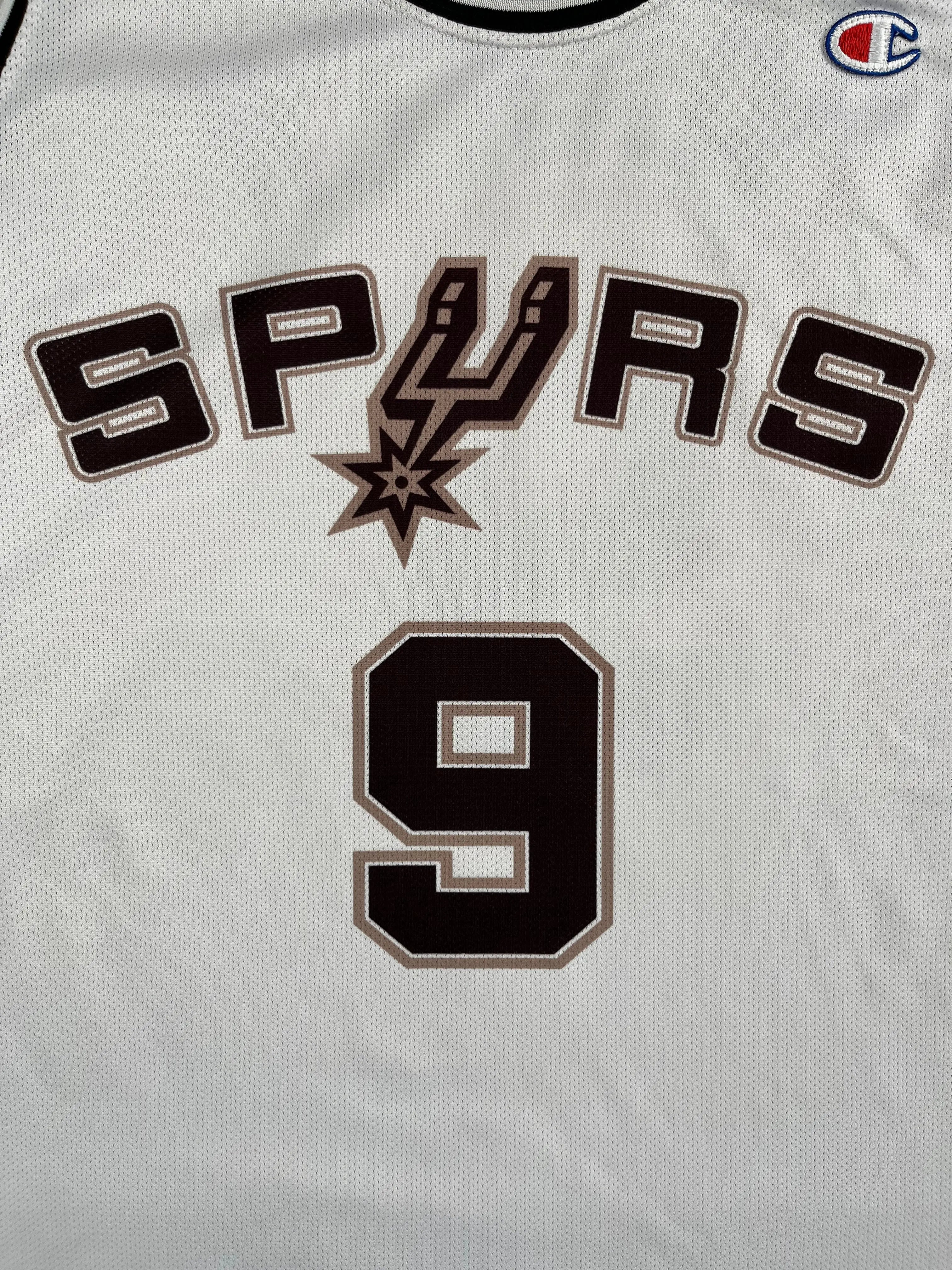 Tony Parker #9 - San Antonio Spurs Home 2002-2010 - Champion (XXL) - Maillot NBA