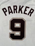 Tony Parker #9 - San Antonio Spurs Home 2002-2010 - Champion (XXL) - Maillot NBA