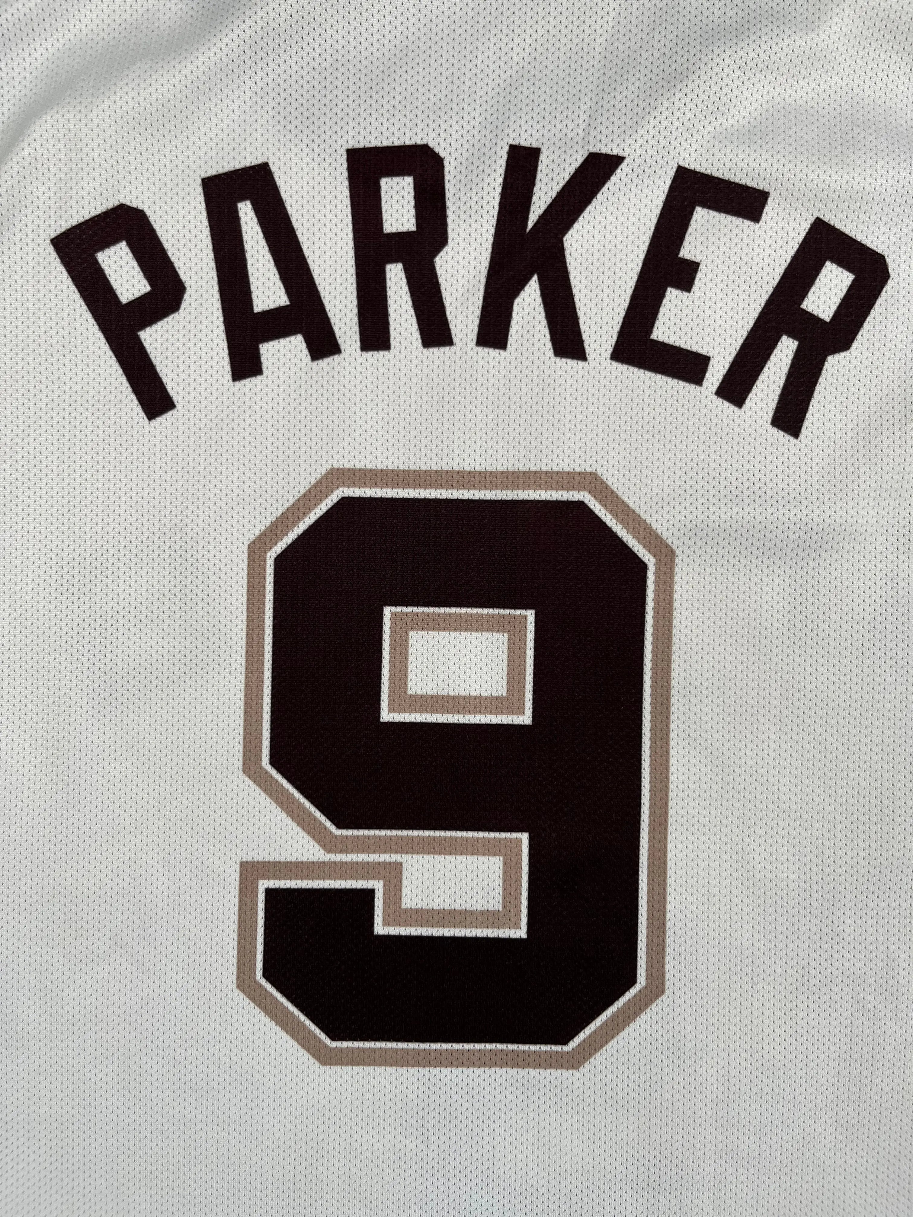 Tony Parker #9 - San Antonio Spurs Home 2002-2010 - Champion (XXL) - Maillot NBA