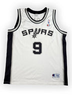 Tony Parker #9 - San Antonio Spurs Home 2002-2010 - Champion (XXL) - Maillot NBA Champion