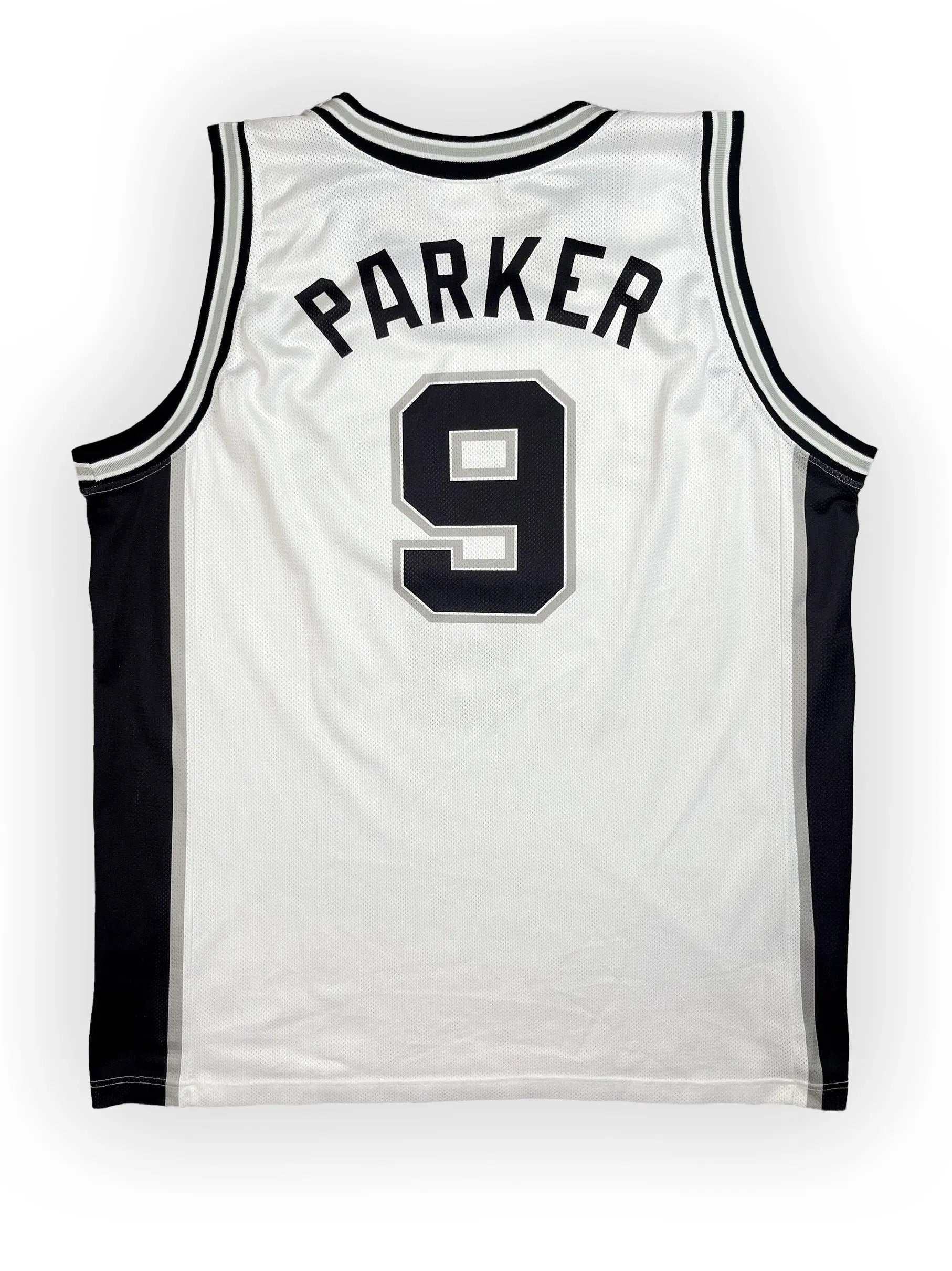 Tony Parker #9 - San Antonio Spurs Home 2002-2010 - Champion (XXL) - Maillot NBA Champion