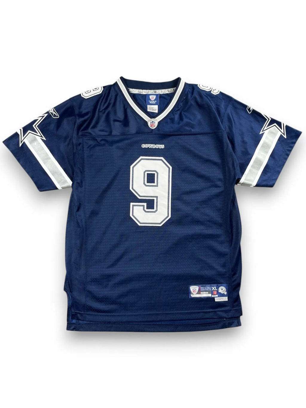 Tony Romo #9 - Dallas Cowboys Home 2004 -2011 - Reebok (S) - Maillot NFL