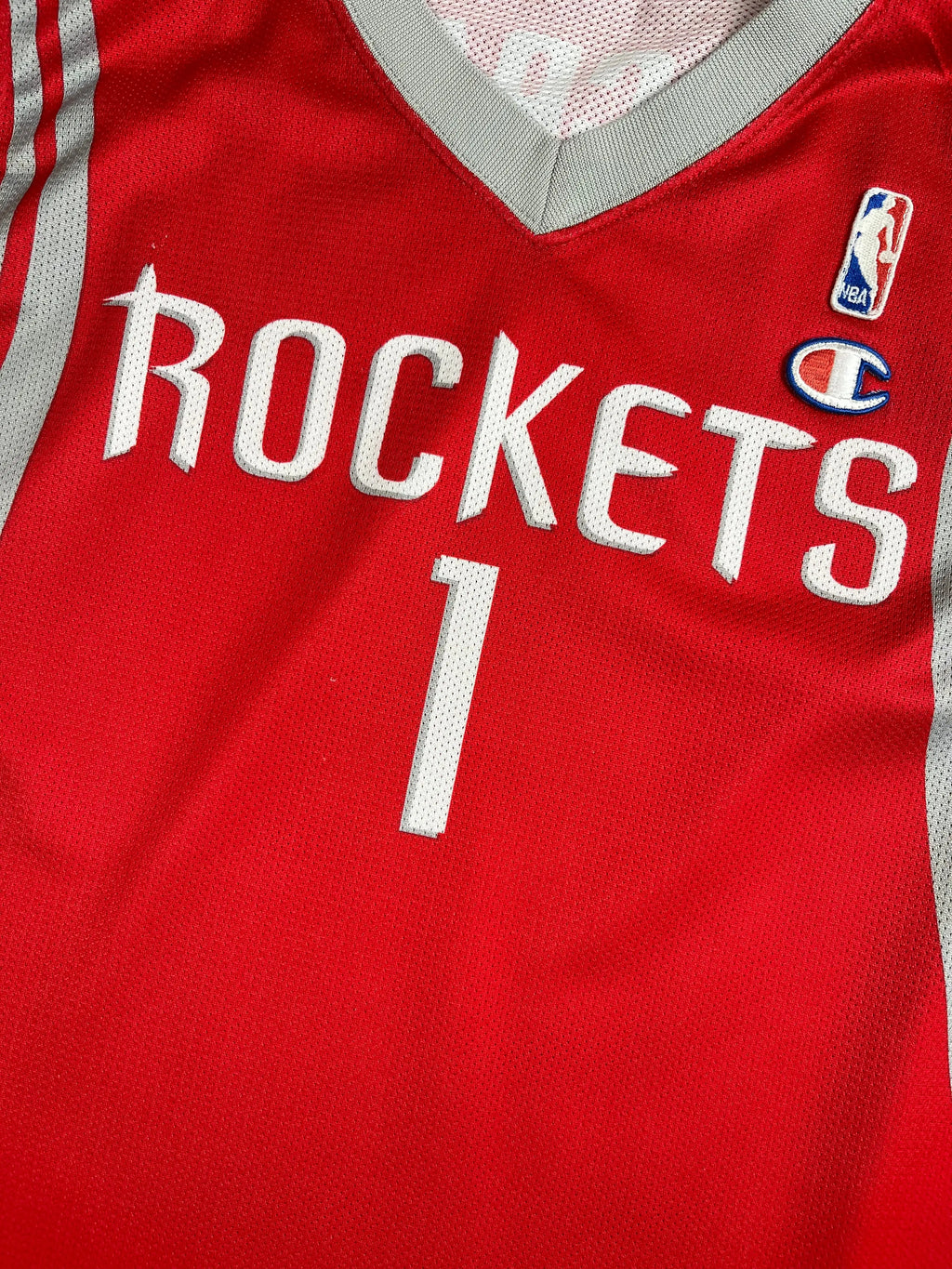 Tracy McGrady #1 - Houston Rockets Away 2005-2010 - Champion (M) - Maillot NBA