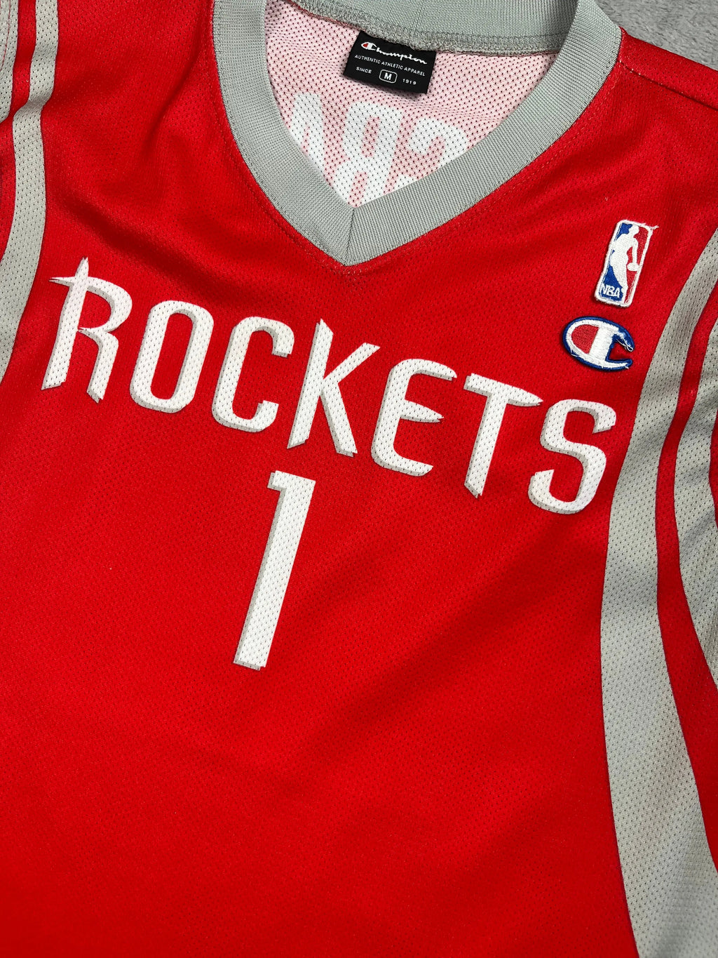 Tracy McGrady #1 - Houston Rockets Away 2005-2010 - Champion (M) - Maillot NBA Champion