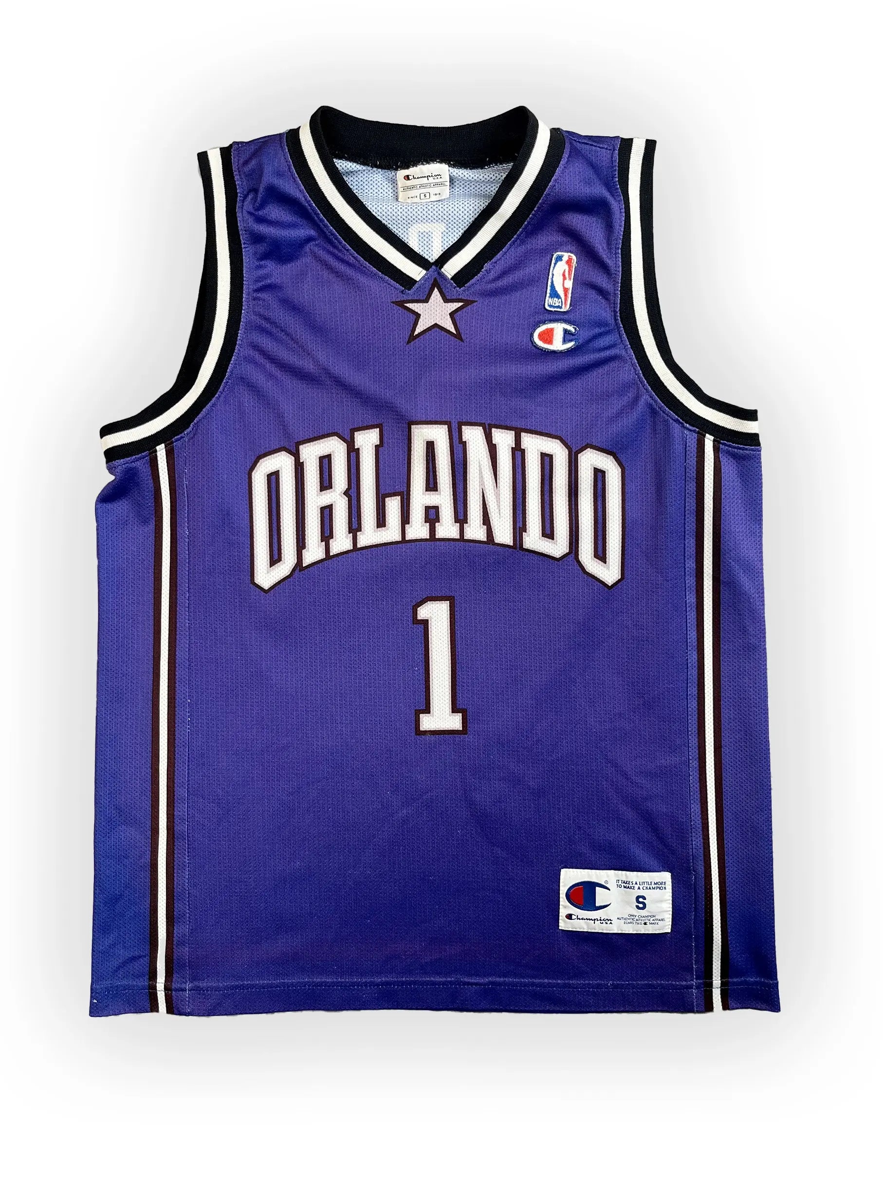 Tracy McGrady #1 - Orlando Magic Away 2004- Champion (S) - Maillot NBA Champion
