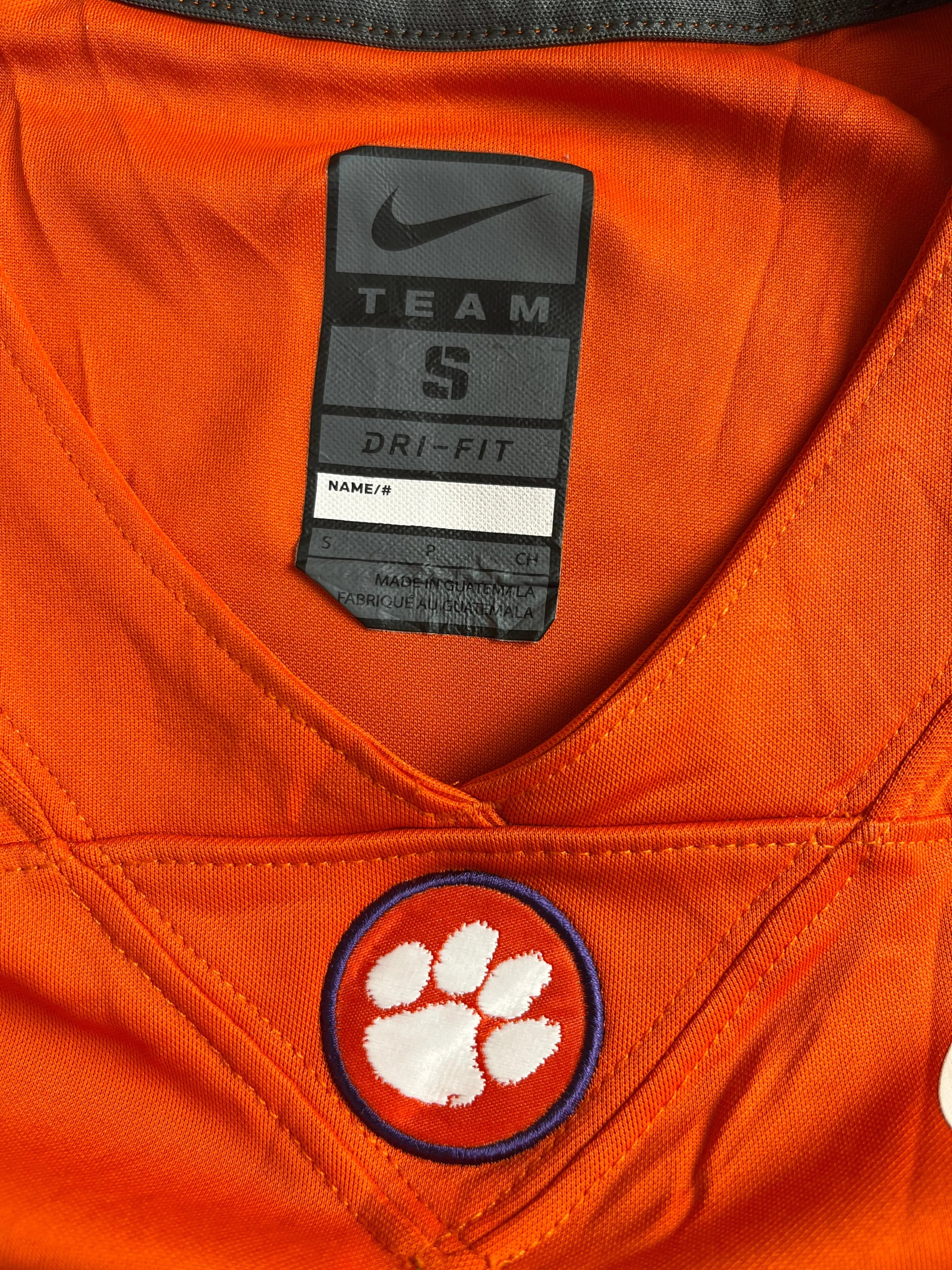 Travis Etienne #9 - Clemson Tigers Home 2017-2020 - Nike (S) - Maillot NCAA Nike
