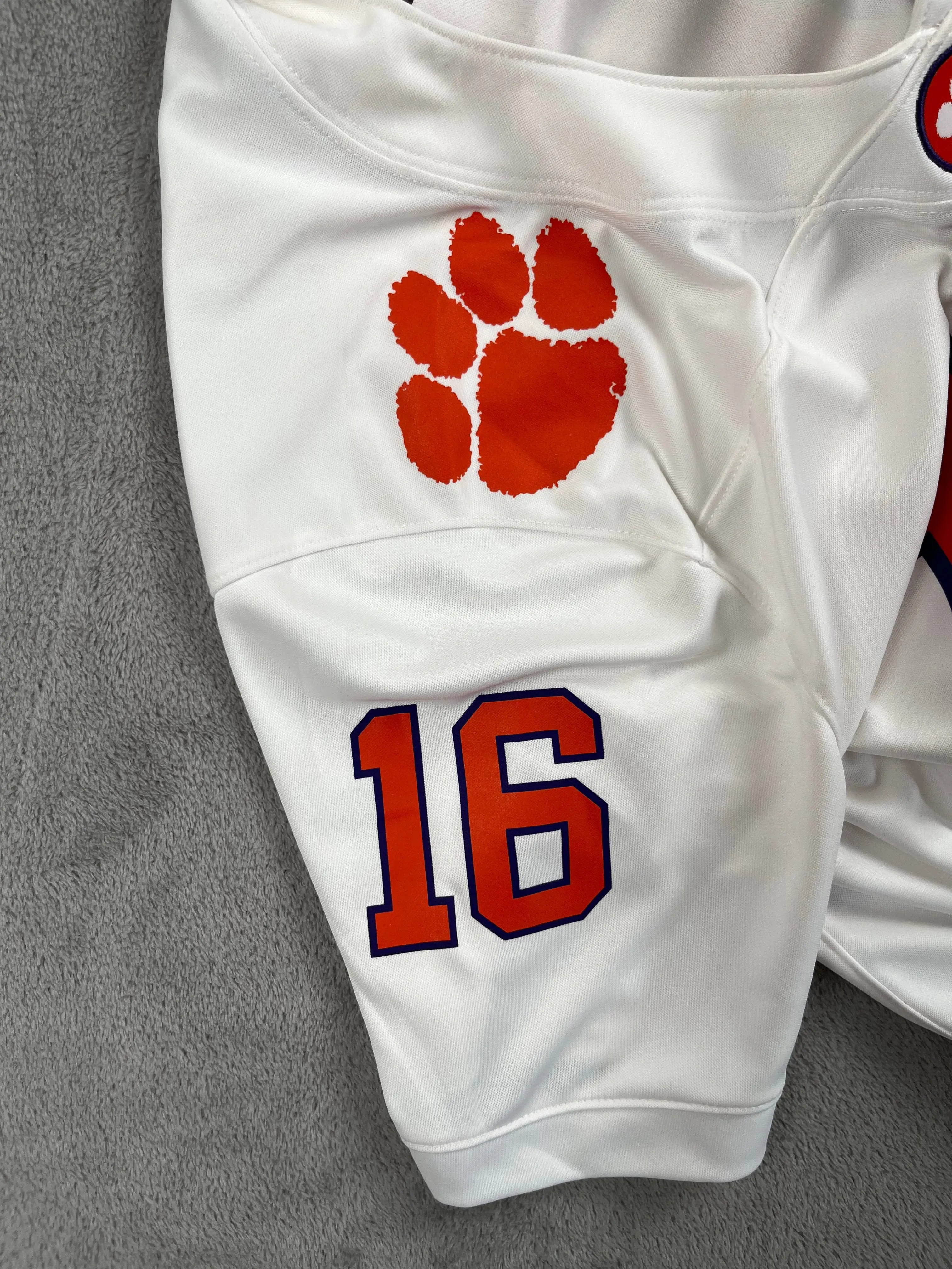 Trevor Lawrence #16 - Clemson Tigers Away 2018-2020 - Nike (S) - Maillot NCAA