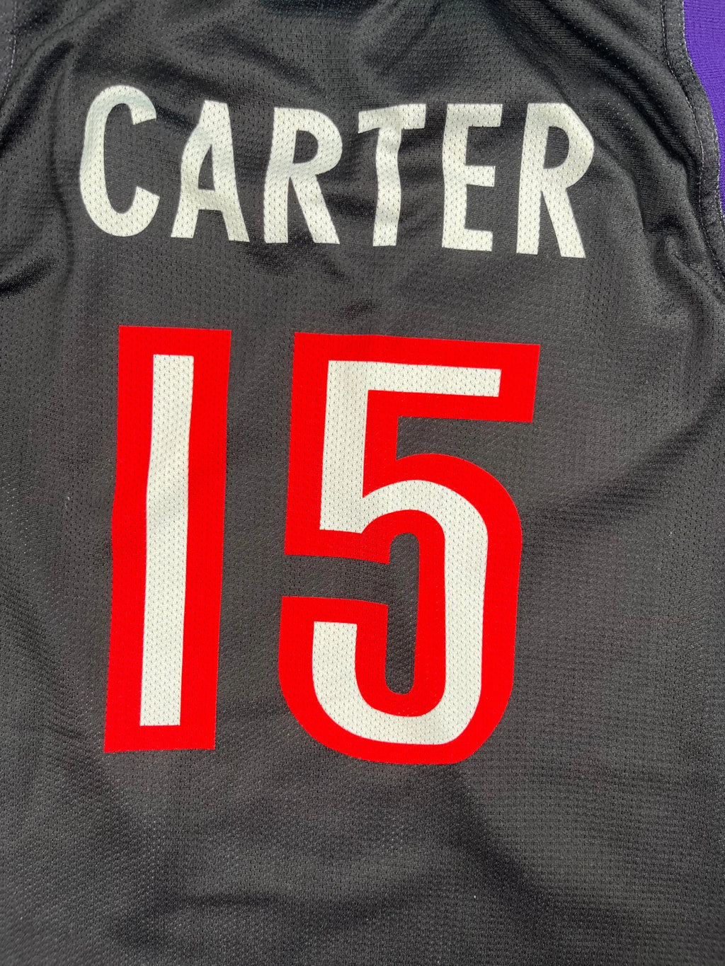 Vince Carter #15 - Toronto Raptors Away 2000-2003 - Champion (L) - Maillot NBA