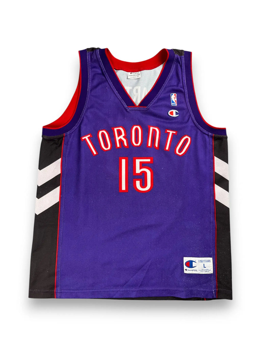 Vince Carter #15 - Toronto Raptors Away 2000-2003 - Champion (L) - Maillot NBA