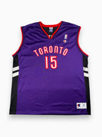 Vince Carter #15 - Toronto Raptors Away 2000-2003 - Champion (XL/XXL) - Maillot NBA