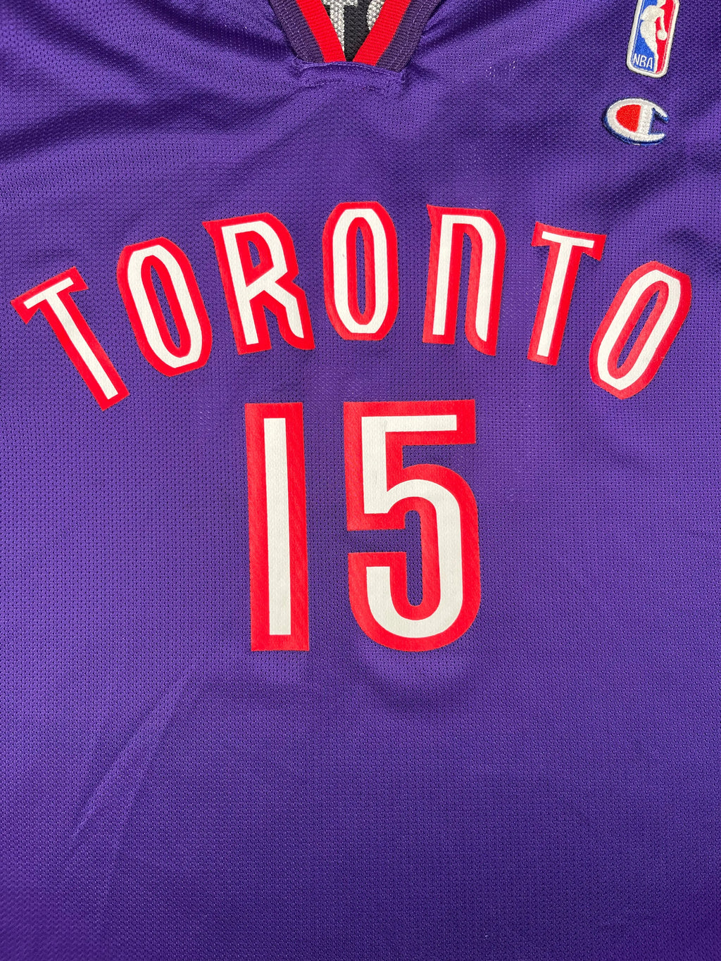 Vince Carter #15 - Toronto Raptors Away 2000-2003 - Champion (XL/XXL) - Maillot NBA