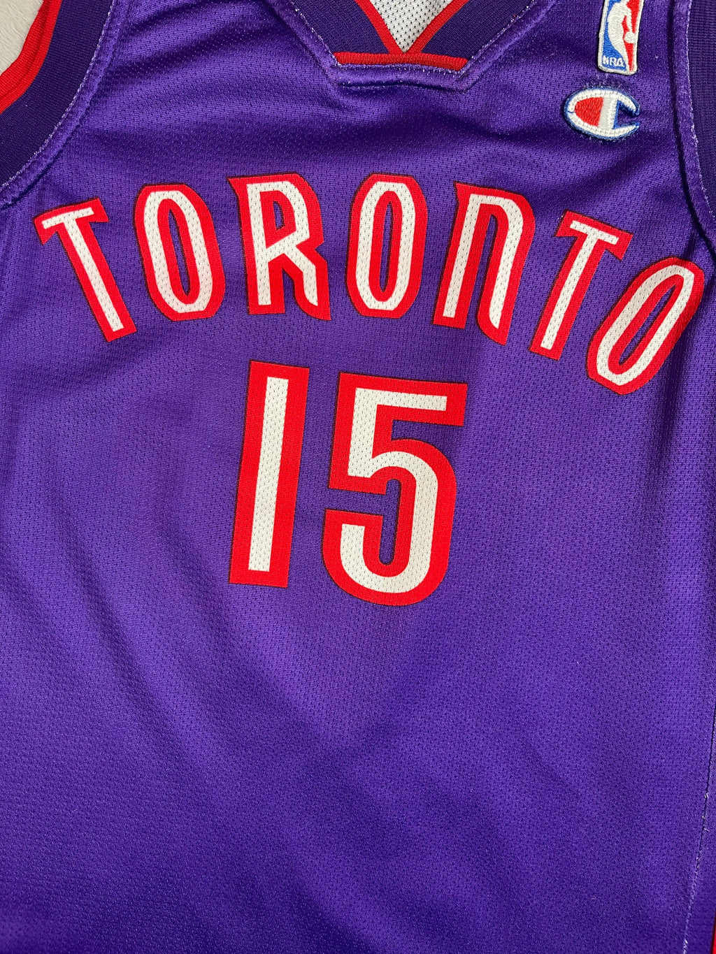 Vince Carter #15 - Toronto Raptors Away 2000-2003 - Champion (S) - Maillot NBA