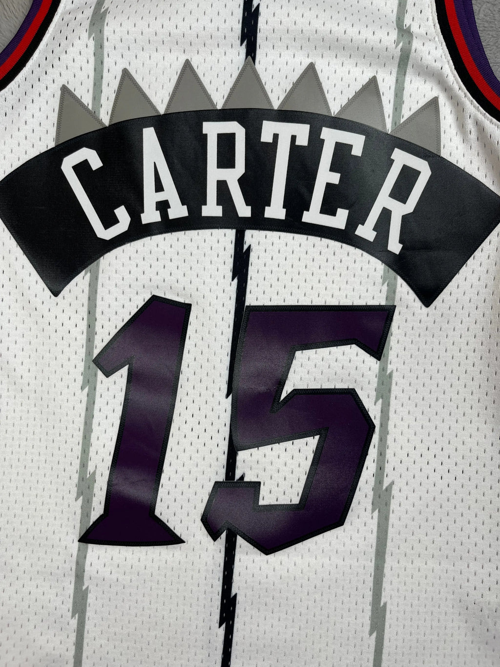 Vince Carter #15 - Toronto Raptors Home 1997-2003 - Mitchell & Ness (S) - Maillot NBA Mitchell & Ness