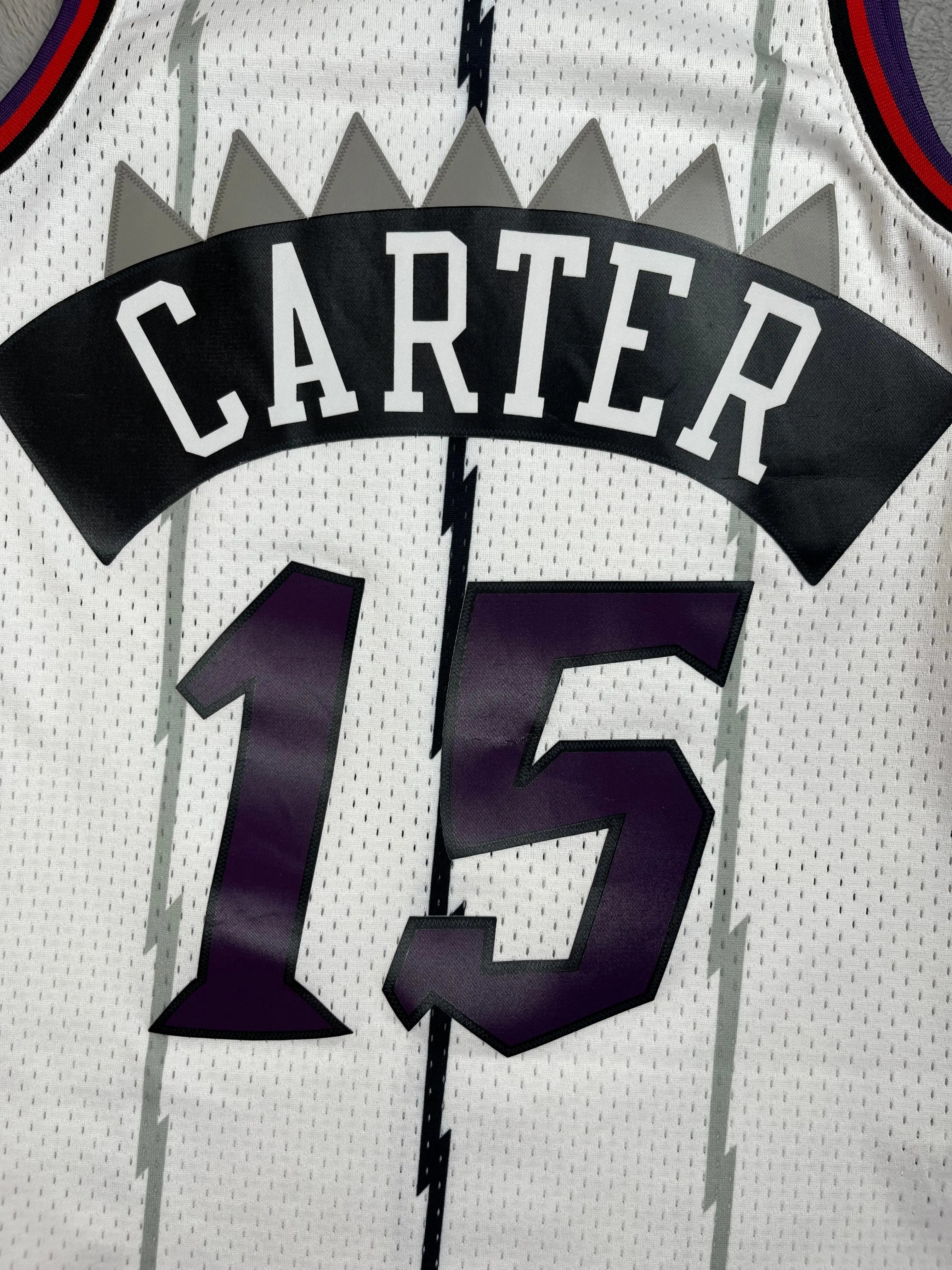 Vince Carter #15 - Toronto Raptors Home 1997-2003 - Mitchell & Ness (S) - Maillot NBA Mitchell & Ness