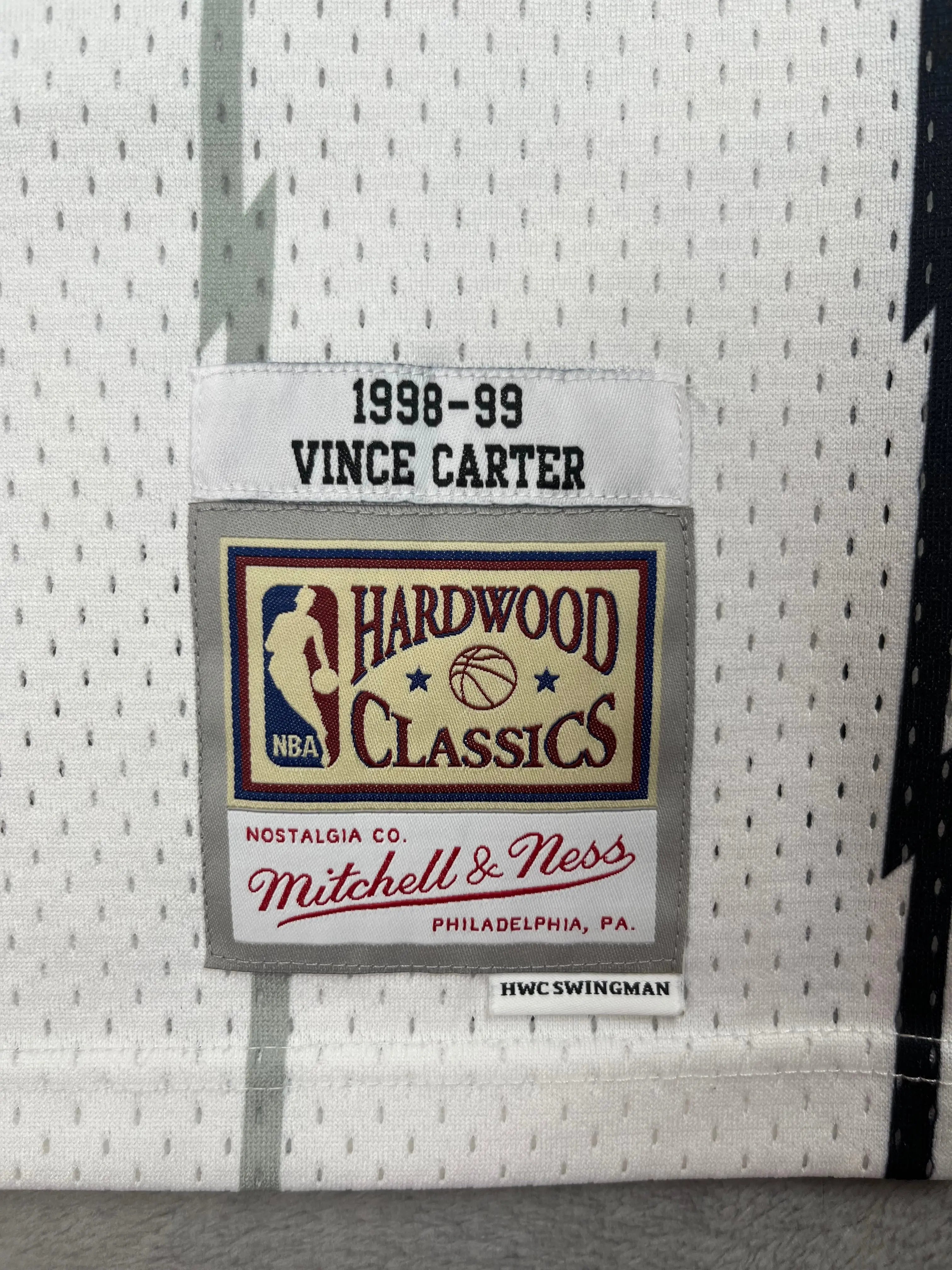 Vince Carter #15 - Toronto Raptors Home 1997-2003 - Mitchell & Ness (S) - Maillot NBA Mitchell & Ness