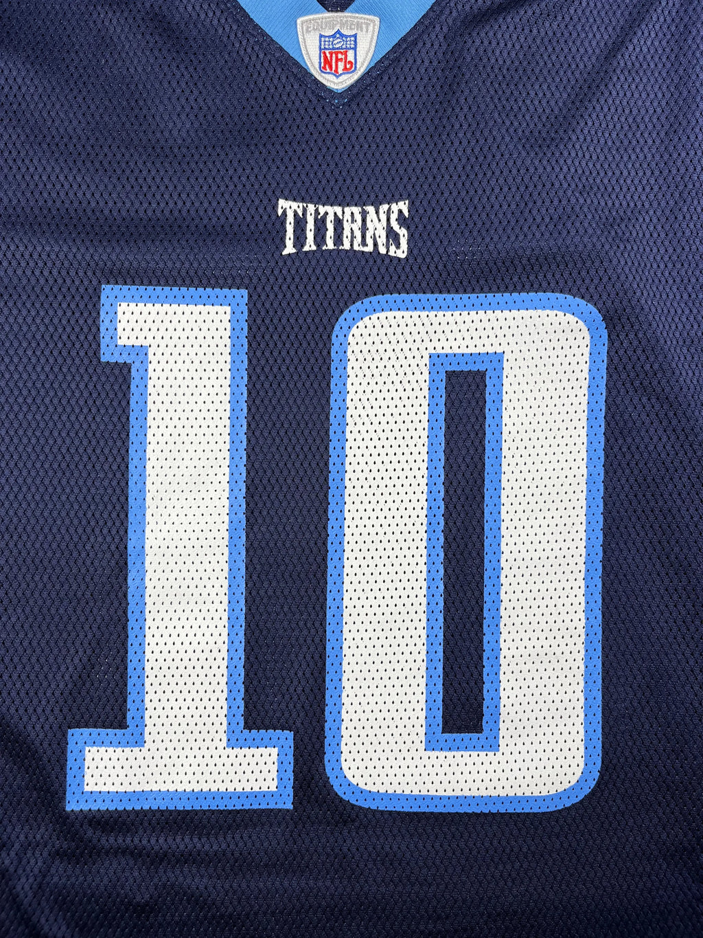 Vince Young #10 - Tennessee Titans Home 2006-2010 - Reebok (L) - Maillot NFL