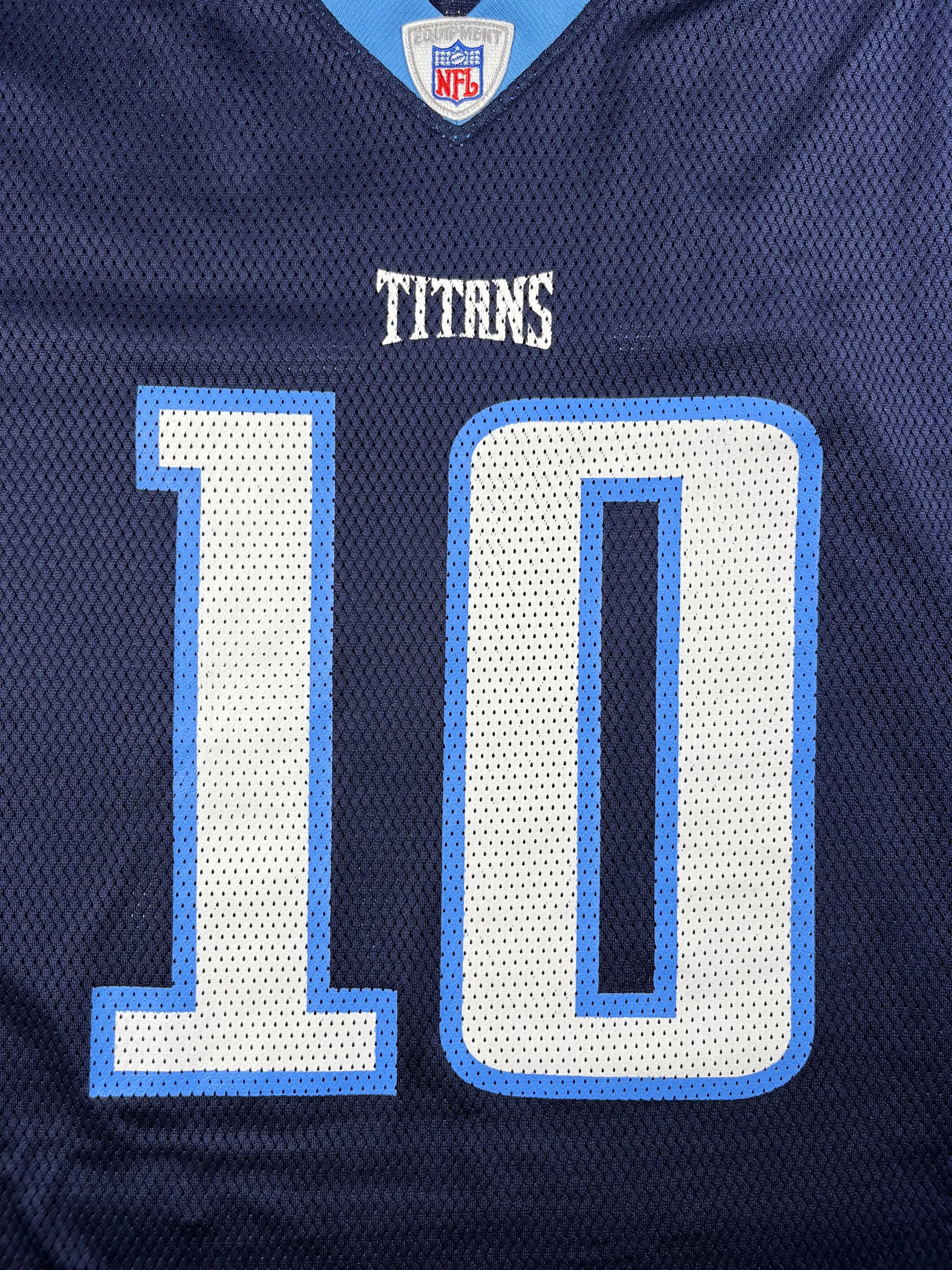 Vince Young #10 - Tennessee Titans Home 2006-2010 - Reebok (L) - Maillot NFL