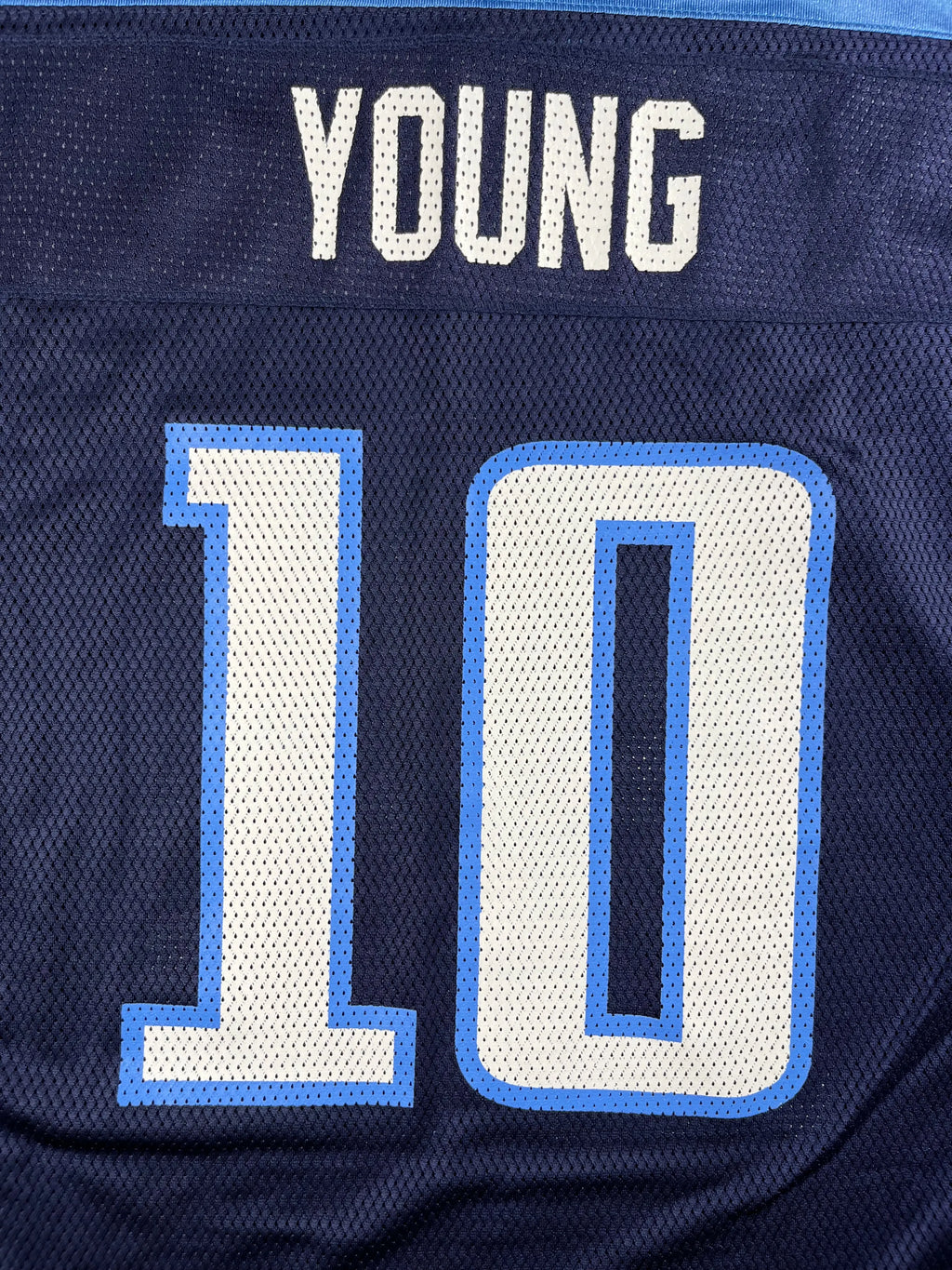 Vince Young #10 - Tennessee Titans Home 2006-2010 - Reebok (L) - Maillot NFL