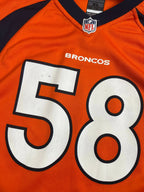 Von Miller #58 - Denver Broncos Home 2012-2021 - Nike (S) (XL Youth) - Maillot NFL Nike