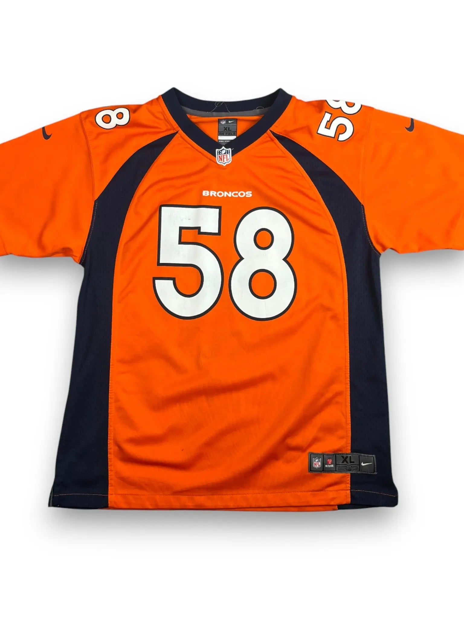 Von Miller #58 - Denver Broncos Home 2012-2021 - Nike (S) (XL Youth) - Maillot NFL
