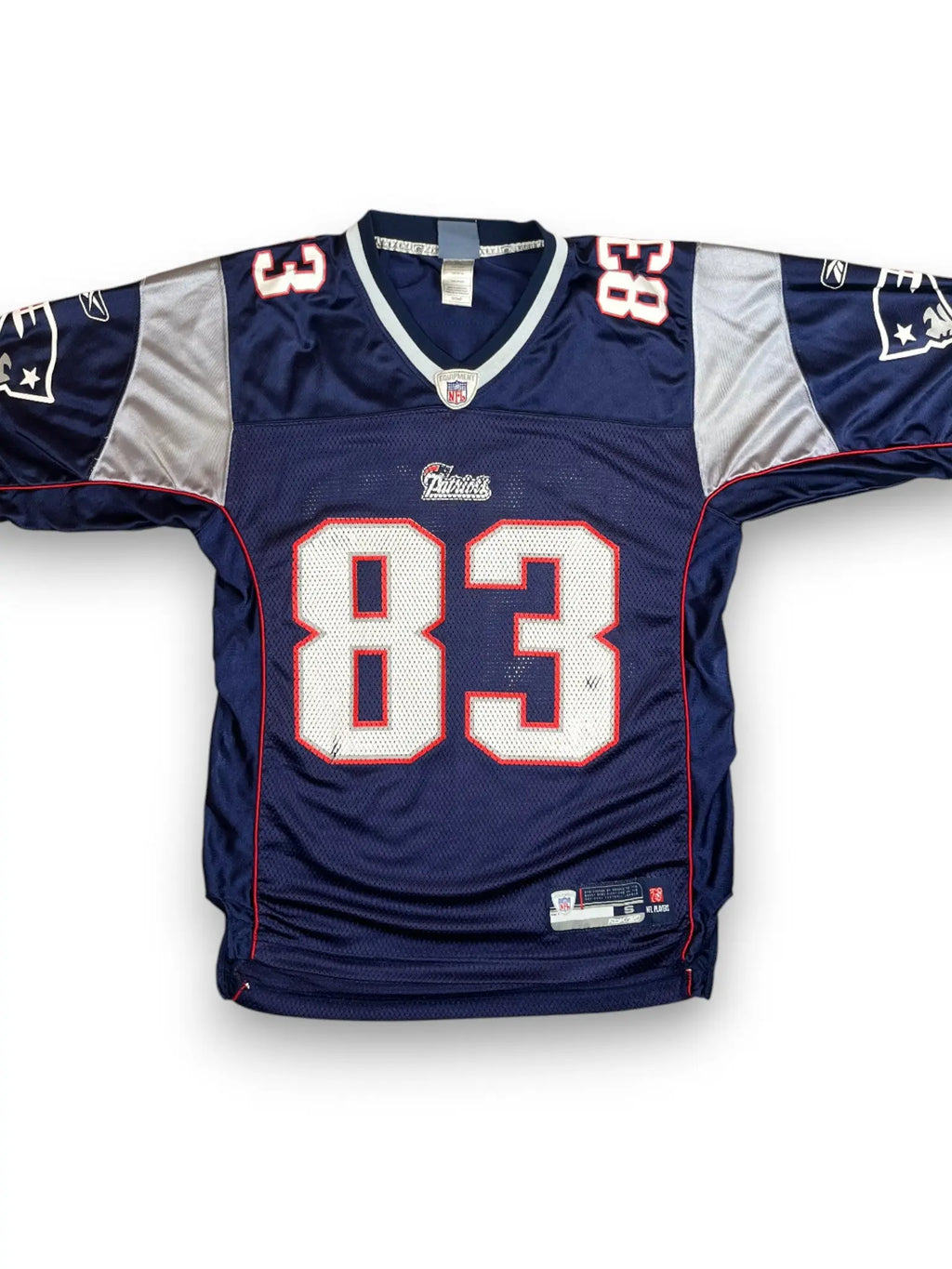 Wes Welker #83 - New England Patriots Home 2007-2011 - Reebok (S) - Maillot NFL