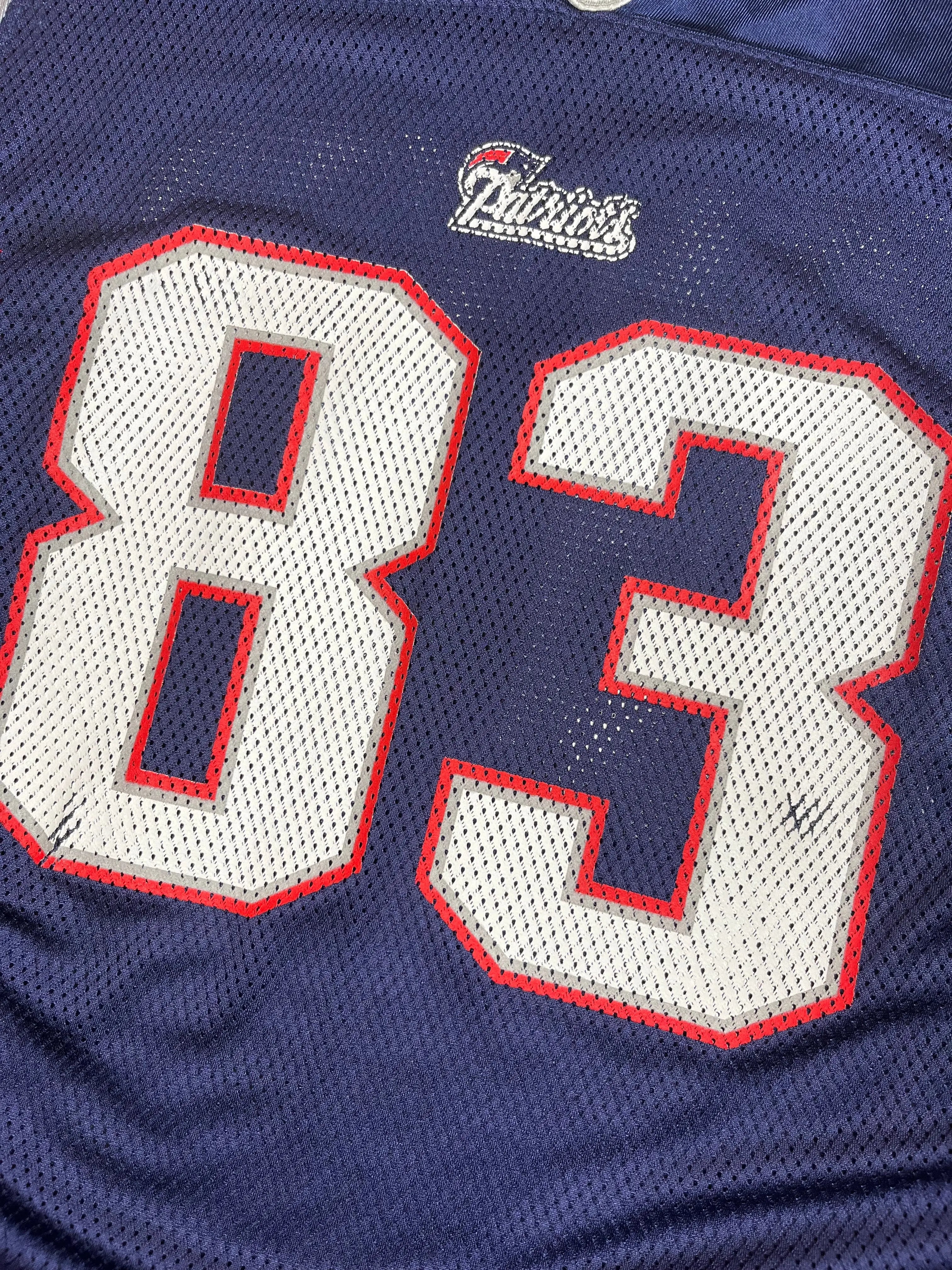 Wes Welker #83 - New England Patriots Home 2007-2011 - Reebok (S) - Maillot NFL