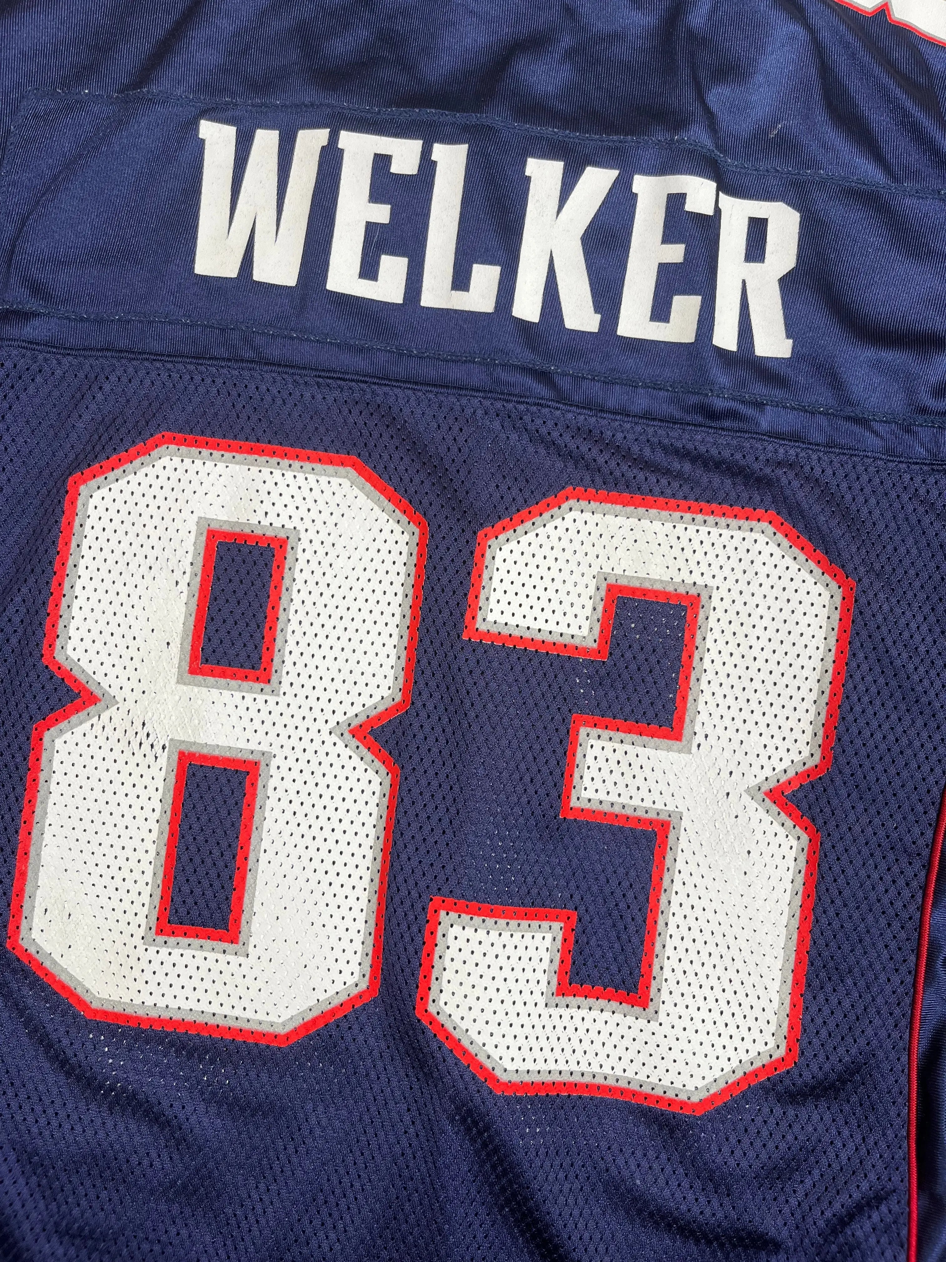 Wes Welker #83 - New England Patriots Home 2007-2011 - Reebok (S) - Maillot NFL