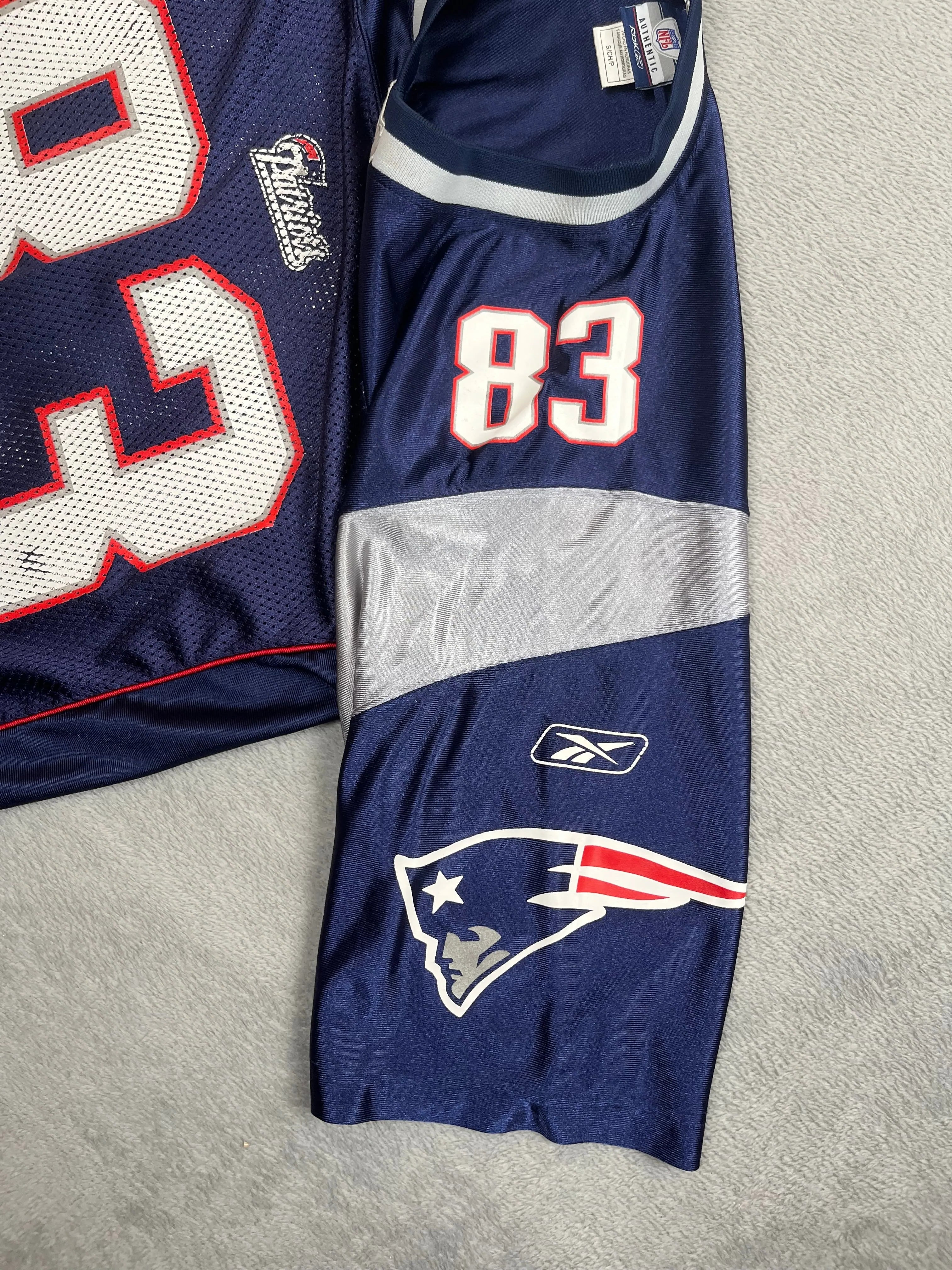 Wes Welker #83 - New England Patriots Home 2007-2011 - Reebok (S) - Maillot NFL