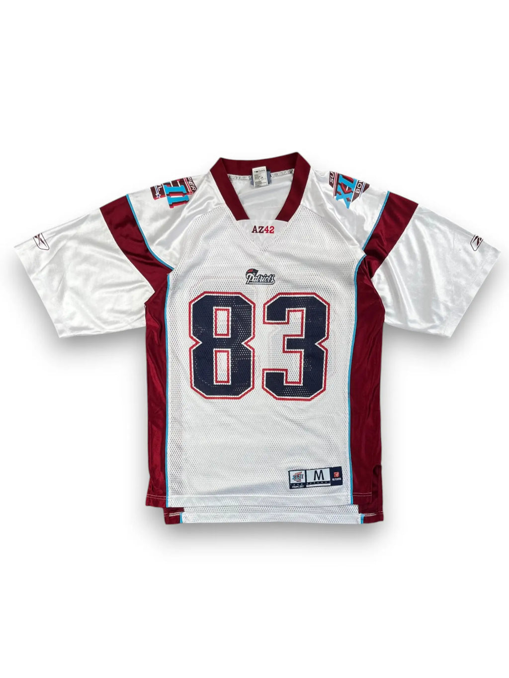Wes Welker #83 - New England Patriots Super Bowl XLII 2007-2011 - Reebok (M) - Maillot NFL