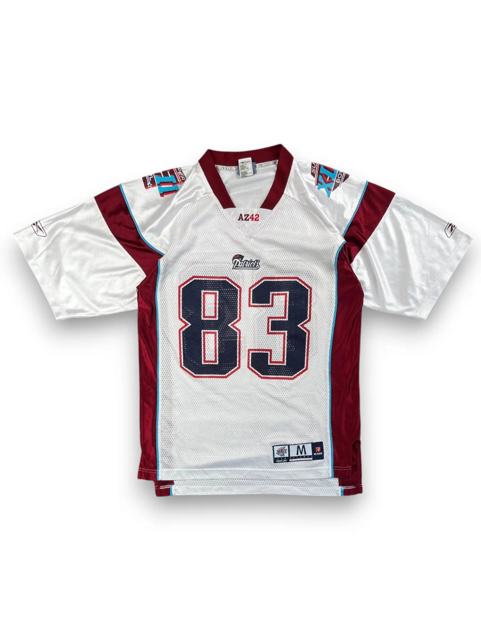 Wes Welker #83 - New England Patriots Super Bowl XLII 2007-2011 - Reebok (M) - Maillot NFL
