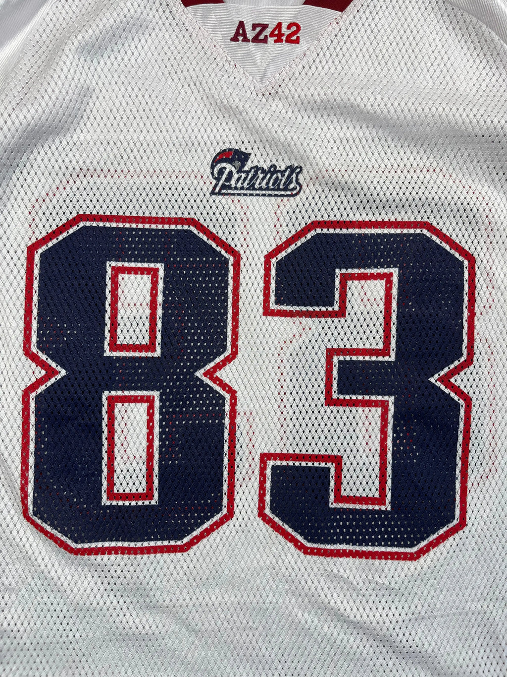 Wes Welker #83 - New England Patriots Super Bowl XLII 2007-2011 - Reebok (M) - Maillot NFL
