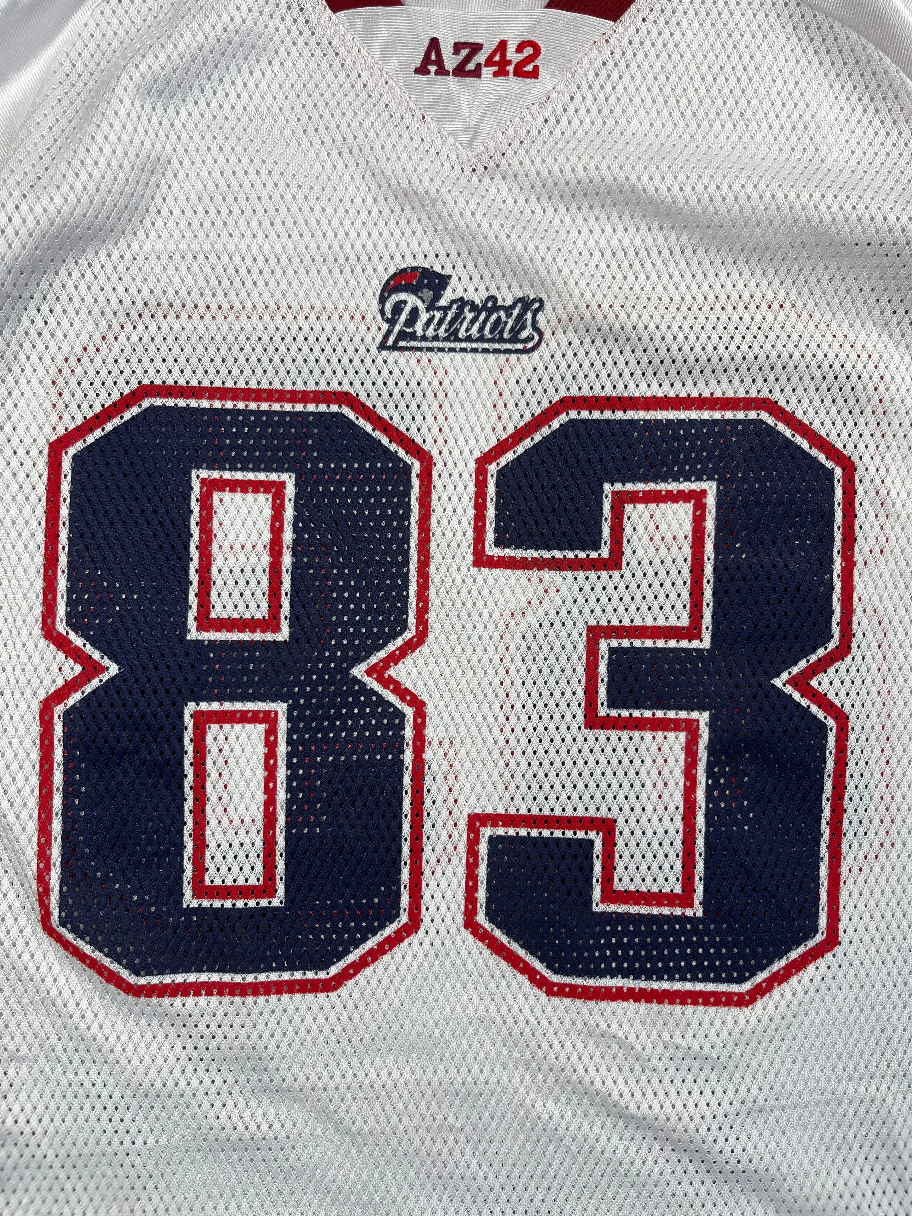 Wes Welker #83 - New England Patriots Super Bowl XLII 2007-2011 - Reebok (M) - Maillot NFL