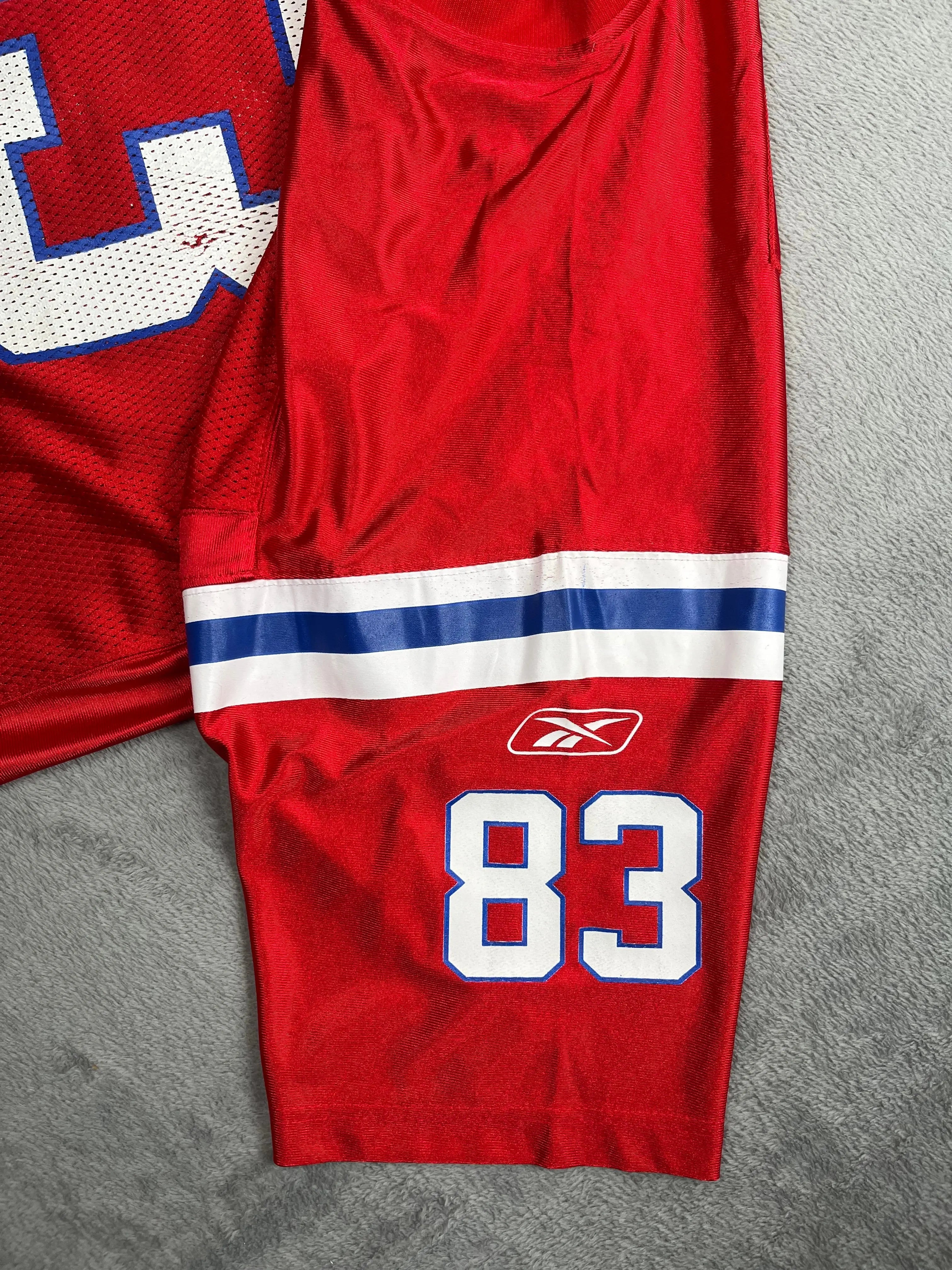 Wes Welker #83 - New England Patriots Throwback 2010-2011 - Reebok (XL) - Maillot NFL