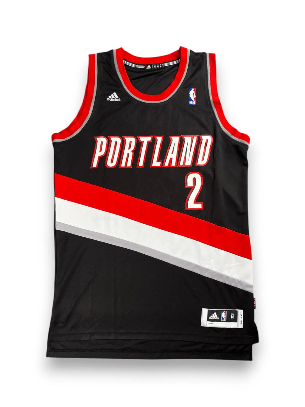Wesley Matthews #2 - Portland Trail Blazers Away 2011-2015 - Adidas Swingman (L) - Maillot NBA