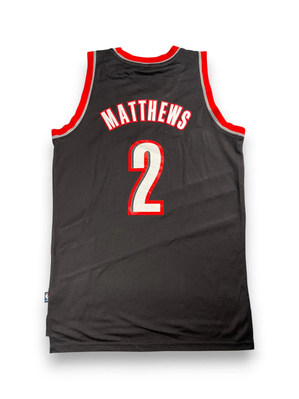Wesley Matthews #2 - Portland Trail Blazers Away 2011-2015 - Adidas Swingman (L) - Maillot NBA