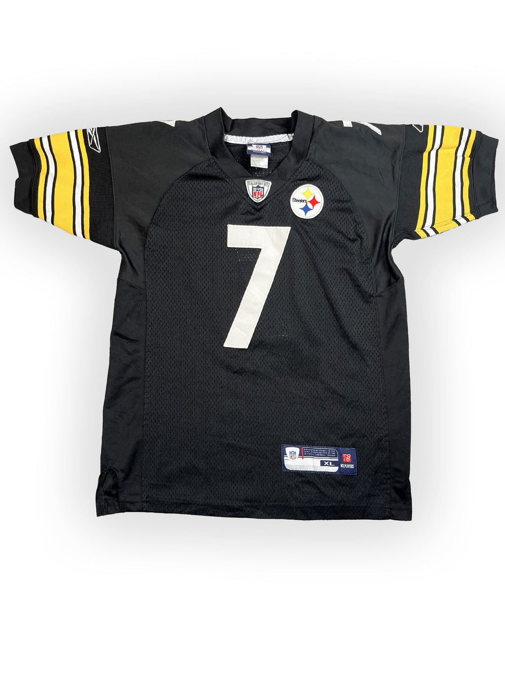 Ben Roethlisberger - Pittsburgh Steelers Home 2004-2011 - Reebok (S) (XL Youth) Andwan Shop