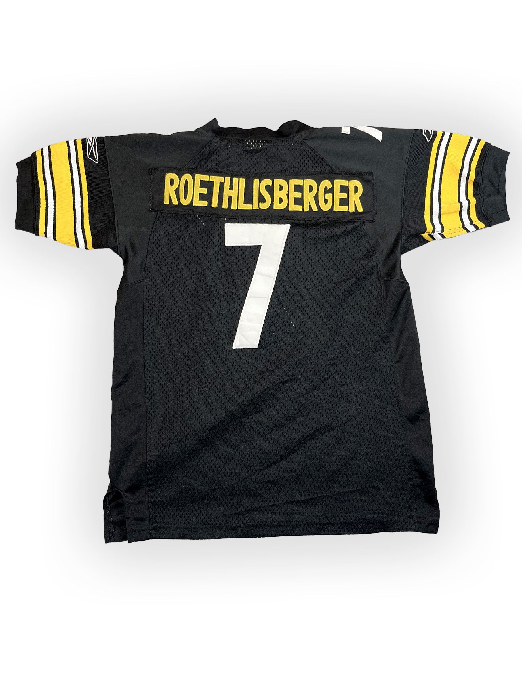 Ben Roethlisberger - Pittsburgh Steelers Home 2004-2011 - Reebok (S) (XL Youth) Andwan Shop