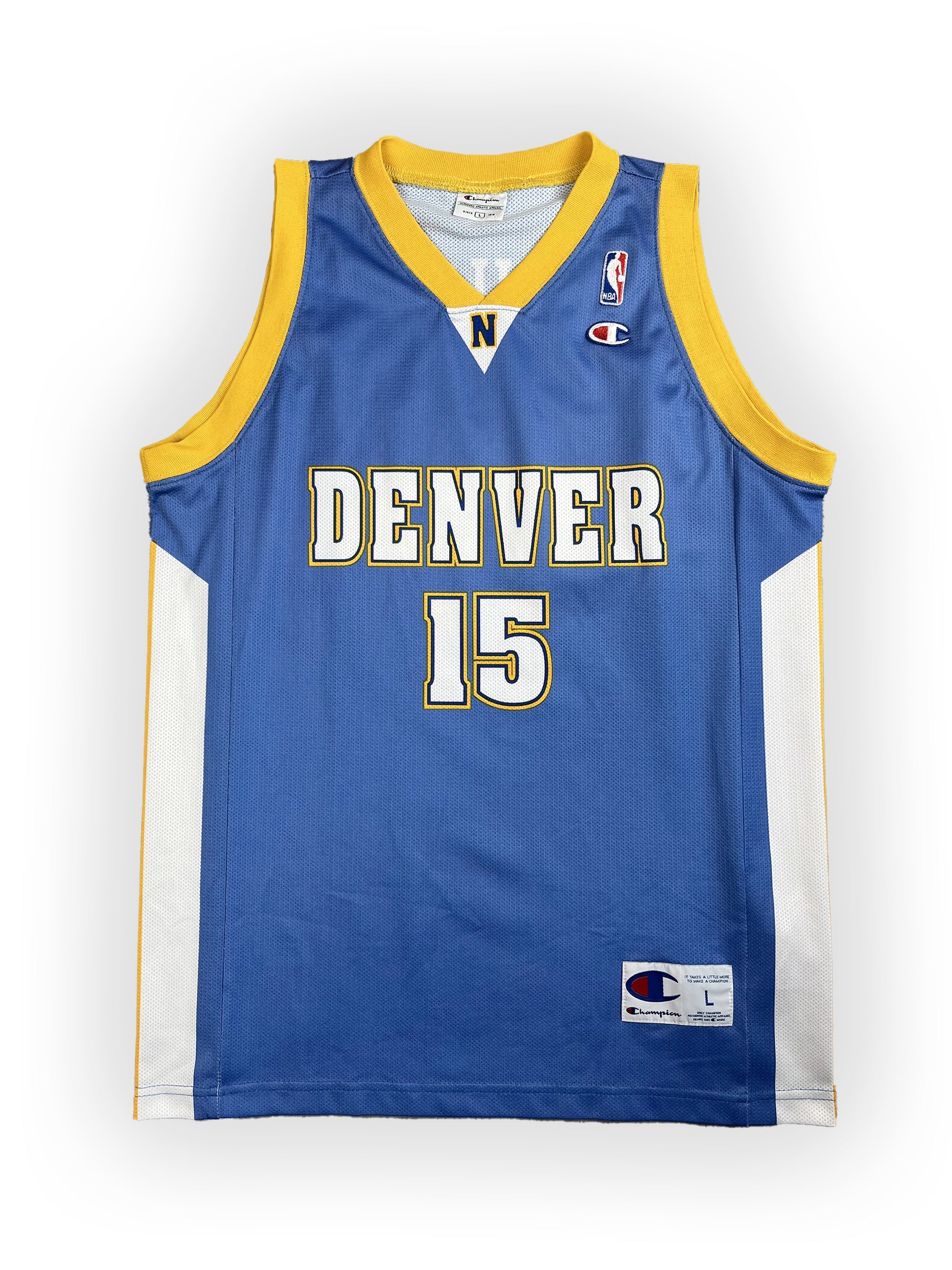 Carmelo Anthony #15 - Denver Nuggets Away 2003-2010 - Champion (L) Champion