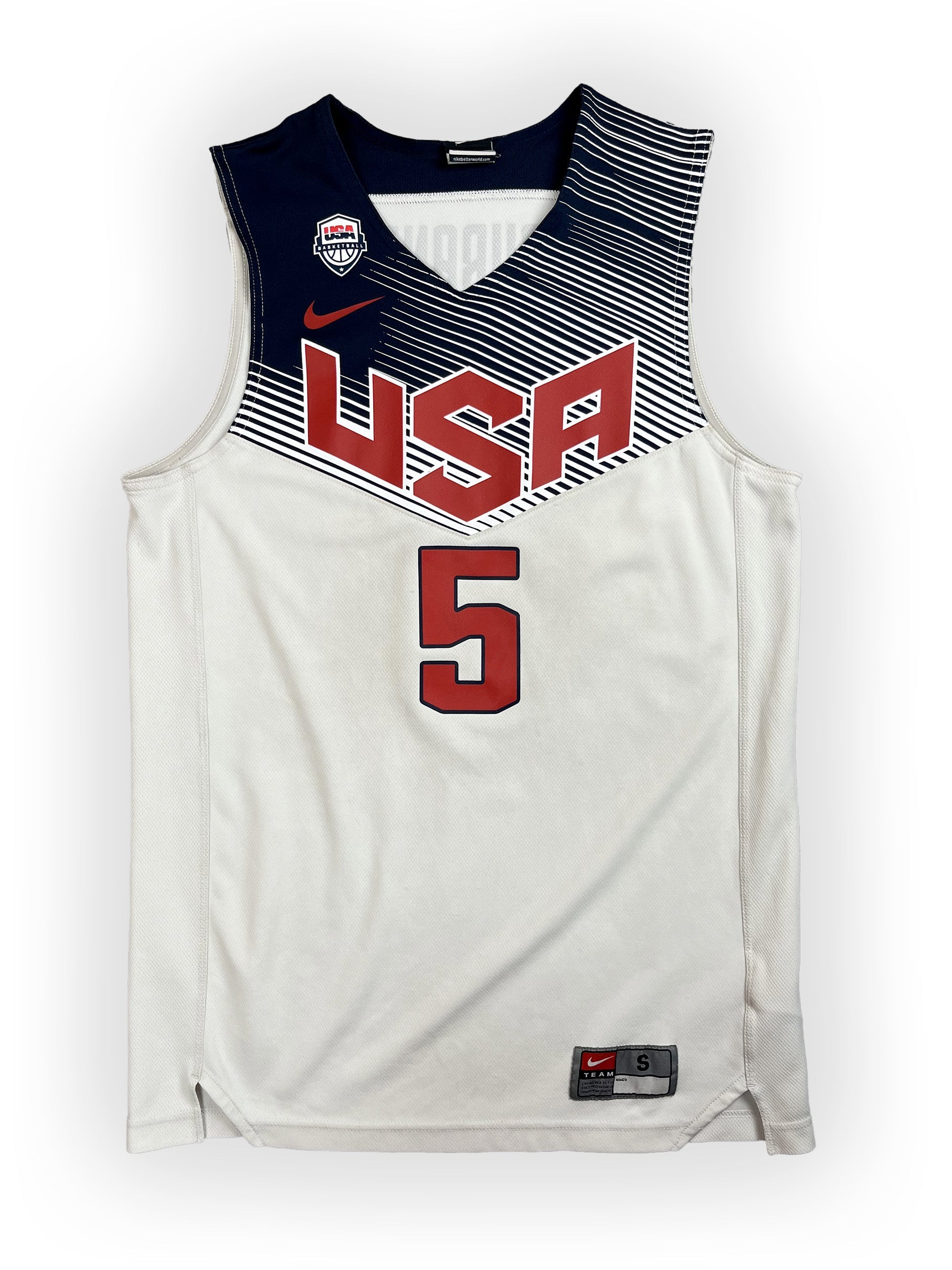 Kevin Durant #5 - Team USA Home Coupe du Monde 2014 - Nike (S) Nike