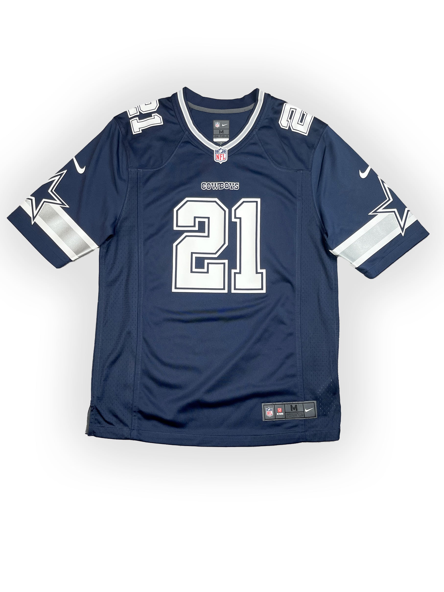 Maillot NFL vintage bleu marine Dallas Cowboys Ezekiel Elliott 21