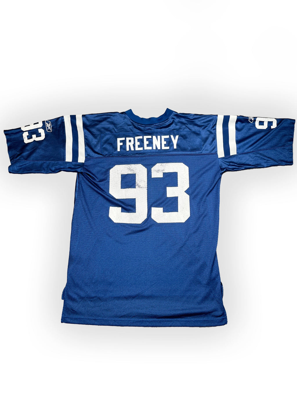Dwight Freeney #93- Indianapolis Colts Home 2002-2011 - Reebok (L) Reebok