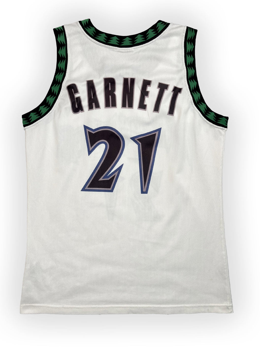 Kevin Garnett #21 - Minnesota Timberwolves Home 1997-2007 - Champion (M) Champion
