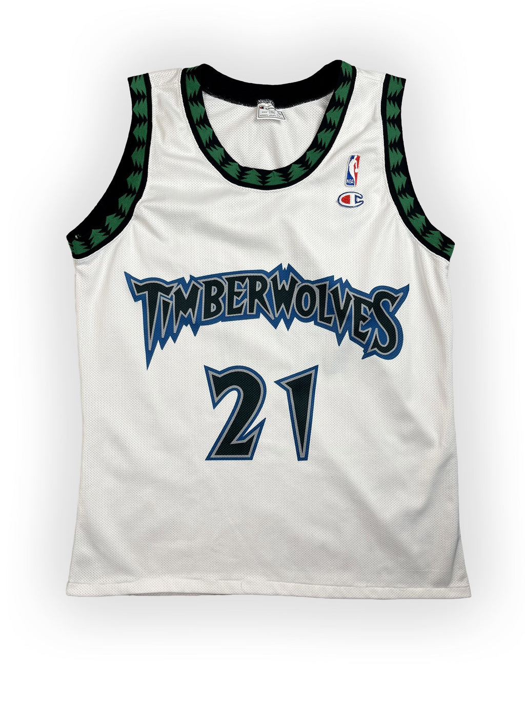 Kevin Garnett #21 - Minnesota Timberwolves Home 1997-2007 - Champion (XXL) Champion