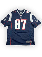 Maillot NFL vintage bleu marine New England Patriots Rob Gronkowski 87