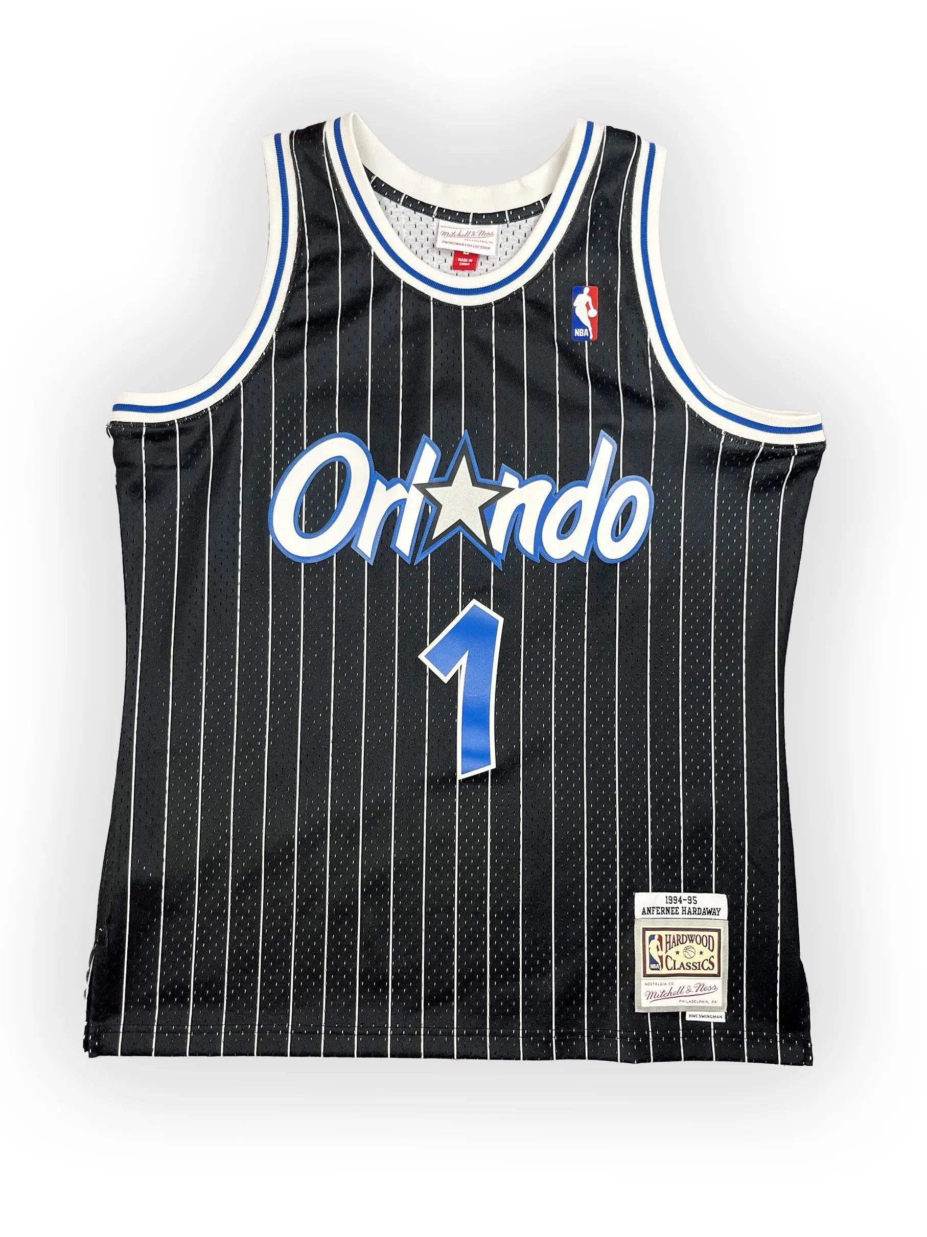 Anfernee "Penny" Hardaway #1 - Orlando Magic Alternate 1994-1998 - Mitchell & Ness (L) Mitchell & Ness